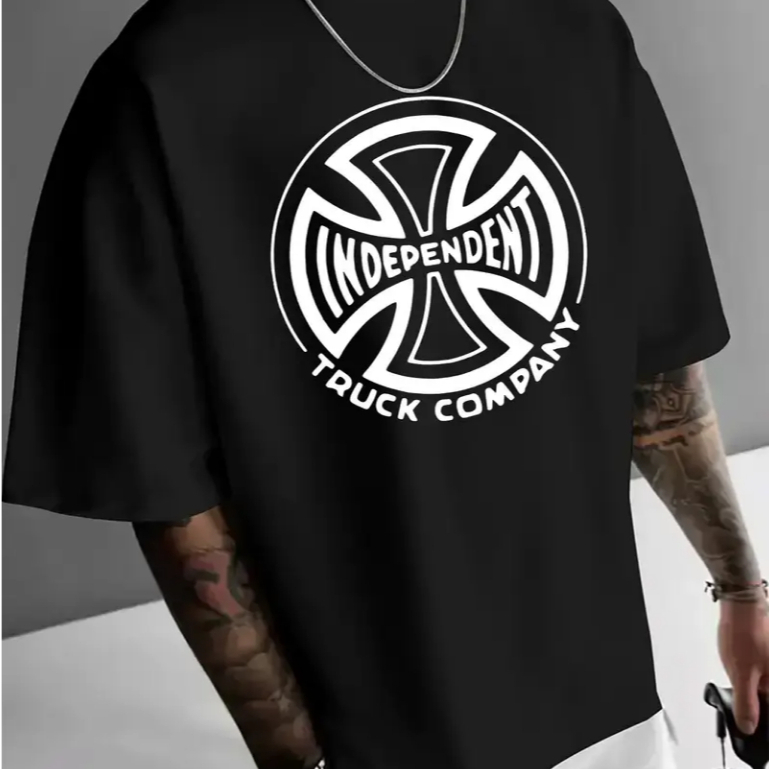 Camisa Camiseta basica e oversized street independent truck company algodao unissex