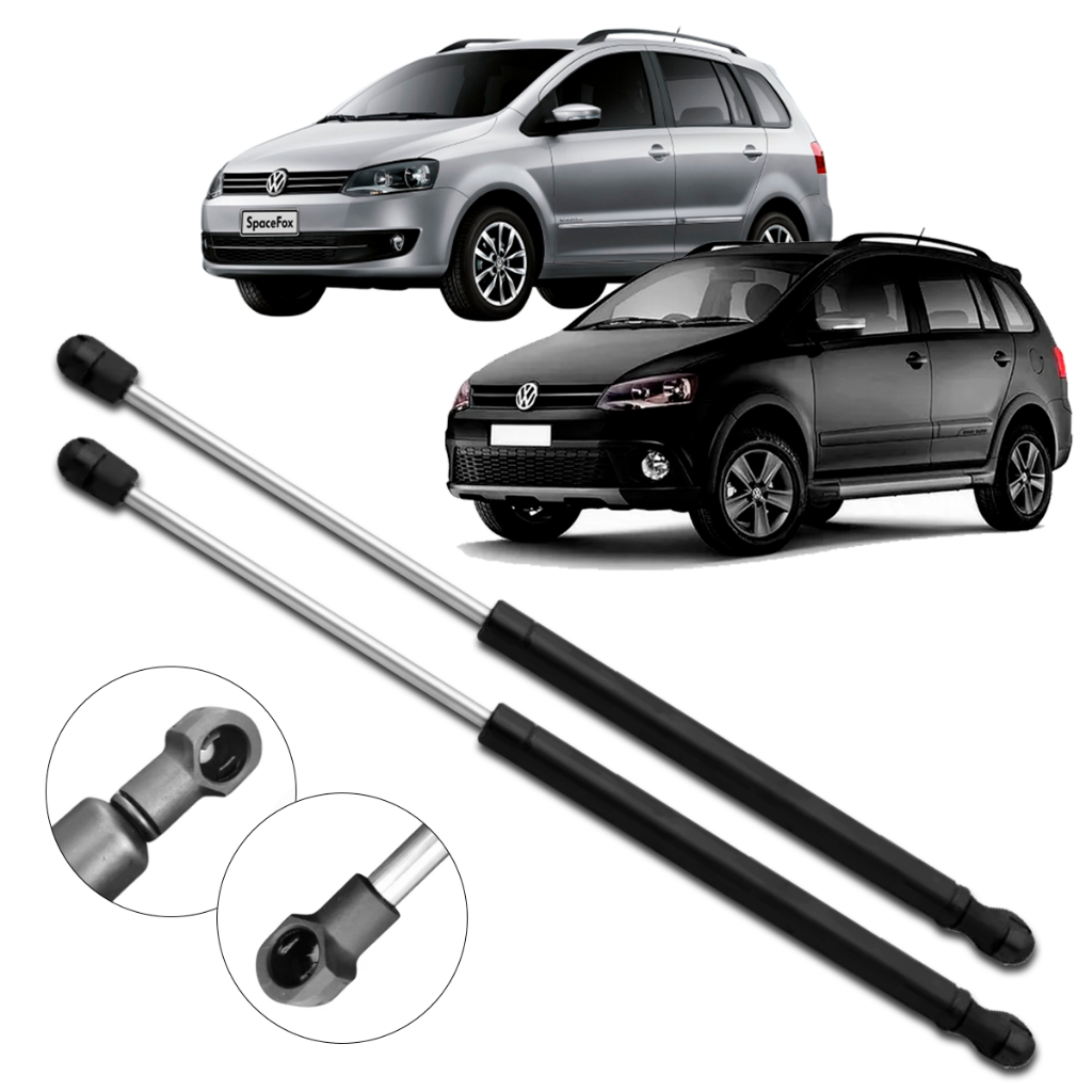 Par Amortecedor Porta Malas Tampa Traseira 2 Amortecedor Traseiro p/ Spacefox 2006-2012 / Spacecross em Oferta na Shopee