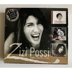 Box 3 CD Zizi Possi Tres Vezes (Per Amore, Passione, Puro Prazer)  Novo Original Lacrado MPB Nacional