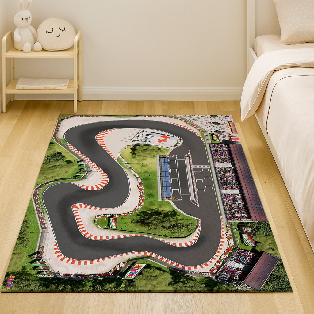 Pista para Carrinhos Miniatura Corrida Automóveis Infantil