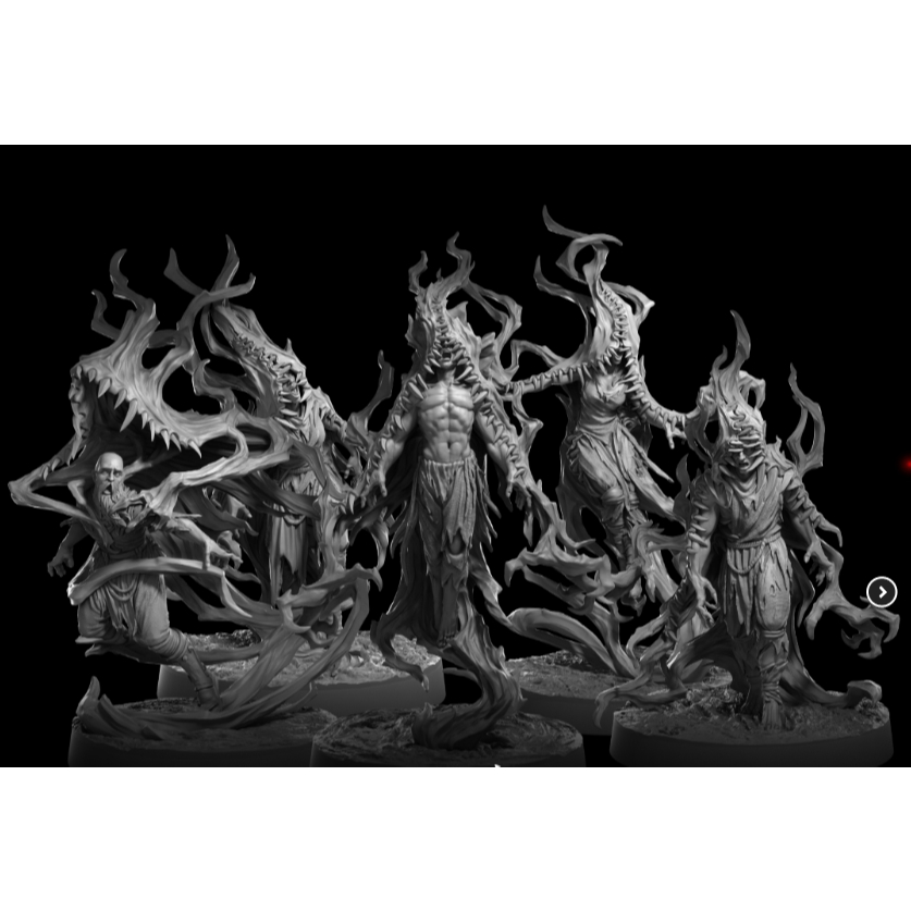 Kit miniaturas RPG - Aberração - Assombração - Fantasma - Possuido