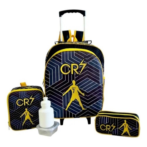 Kit Mochila Cr7 Rodinha: Onde Comprar | BuscaProdutos