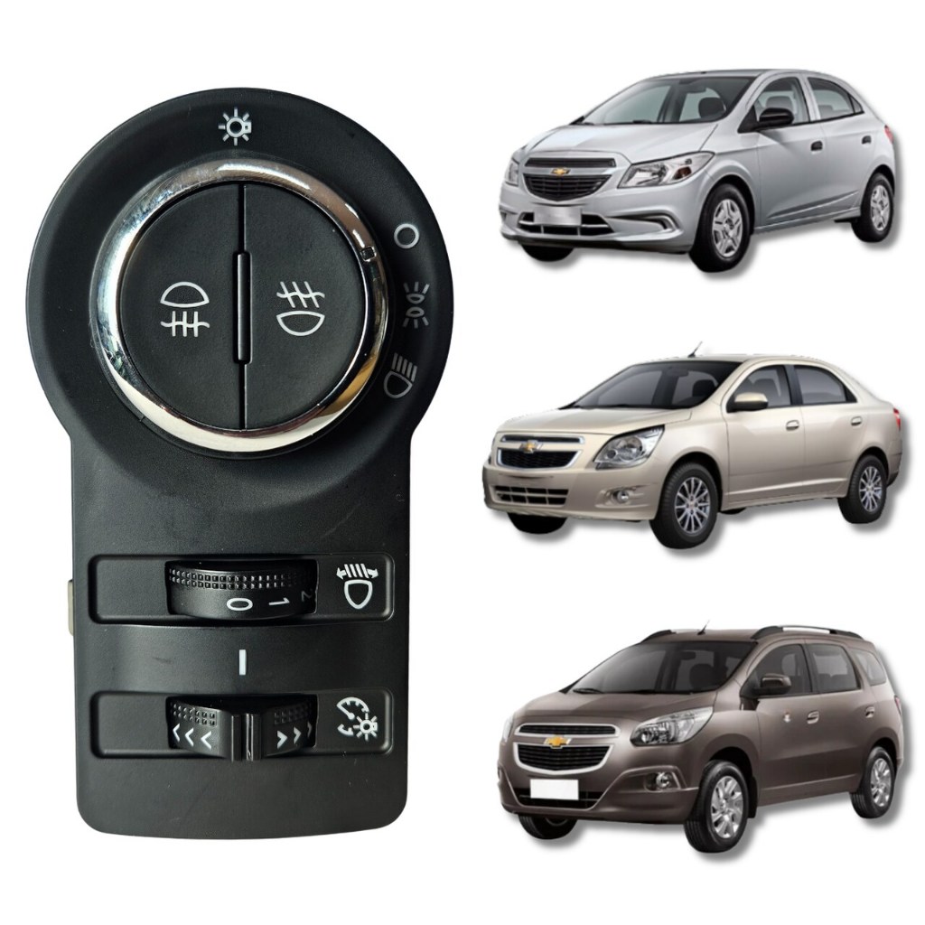 BOTÃO INTERRUPTOR FAROL GM ONIX 2011/2015 COBALT SPIN MONTANA em Oferta na Shopee