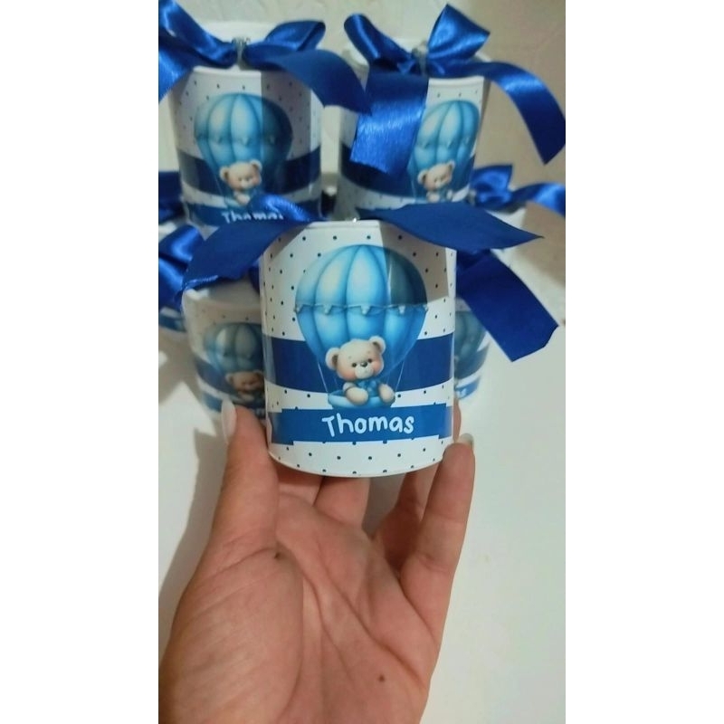 Kit 10 Tubolata Ursinho Baloeiro