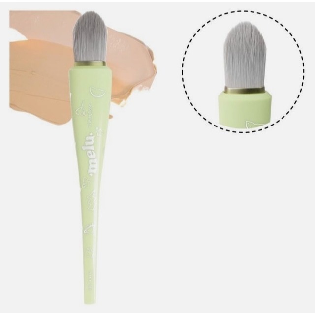 Pincel LF80 - Lingua de Gato para Base - Melu- Ruby Rose Verde