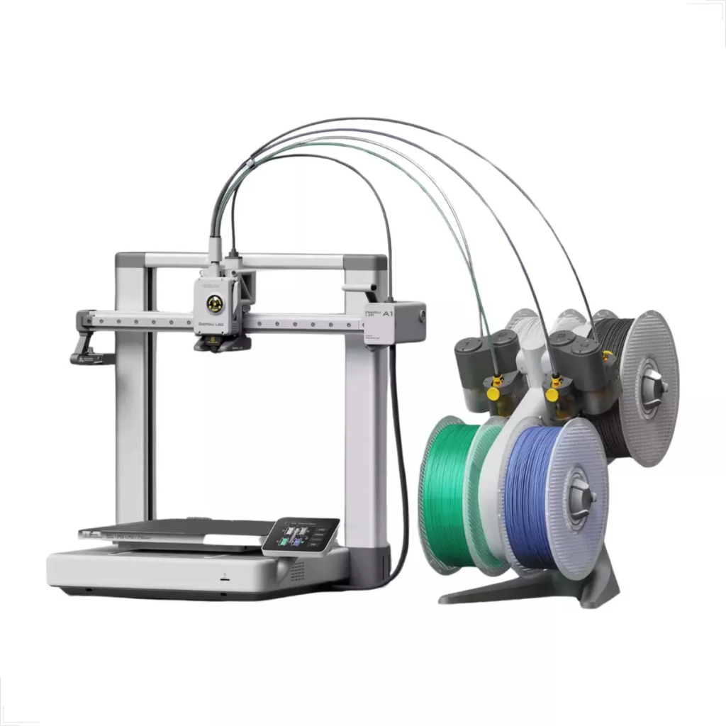 Impressora 3D Bambulab A1 + AMS (Opcional) | Treinamento Incluso | NIC 3D