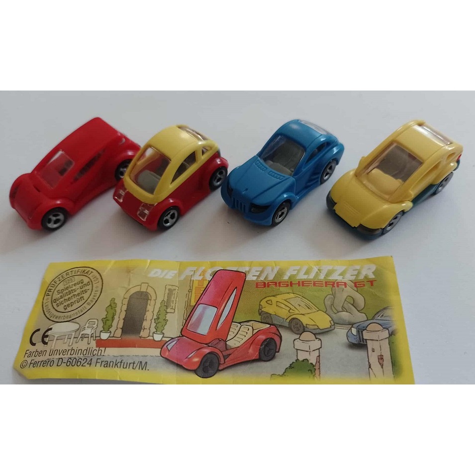 Kinder ovo - Coleção completa -  Flotten Flitzer