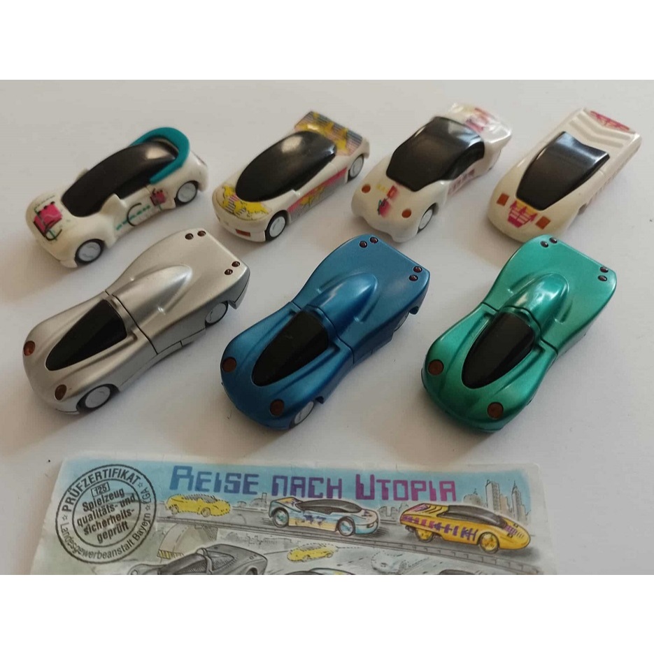 Kinder ovo - Coleção completa -  Reise nach Utopia 1994 + Variantes