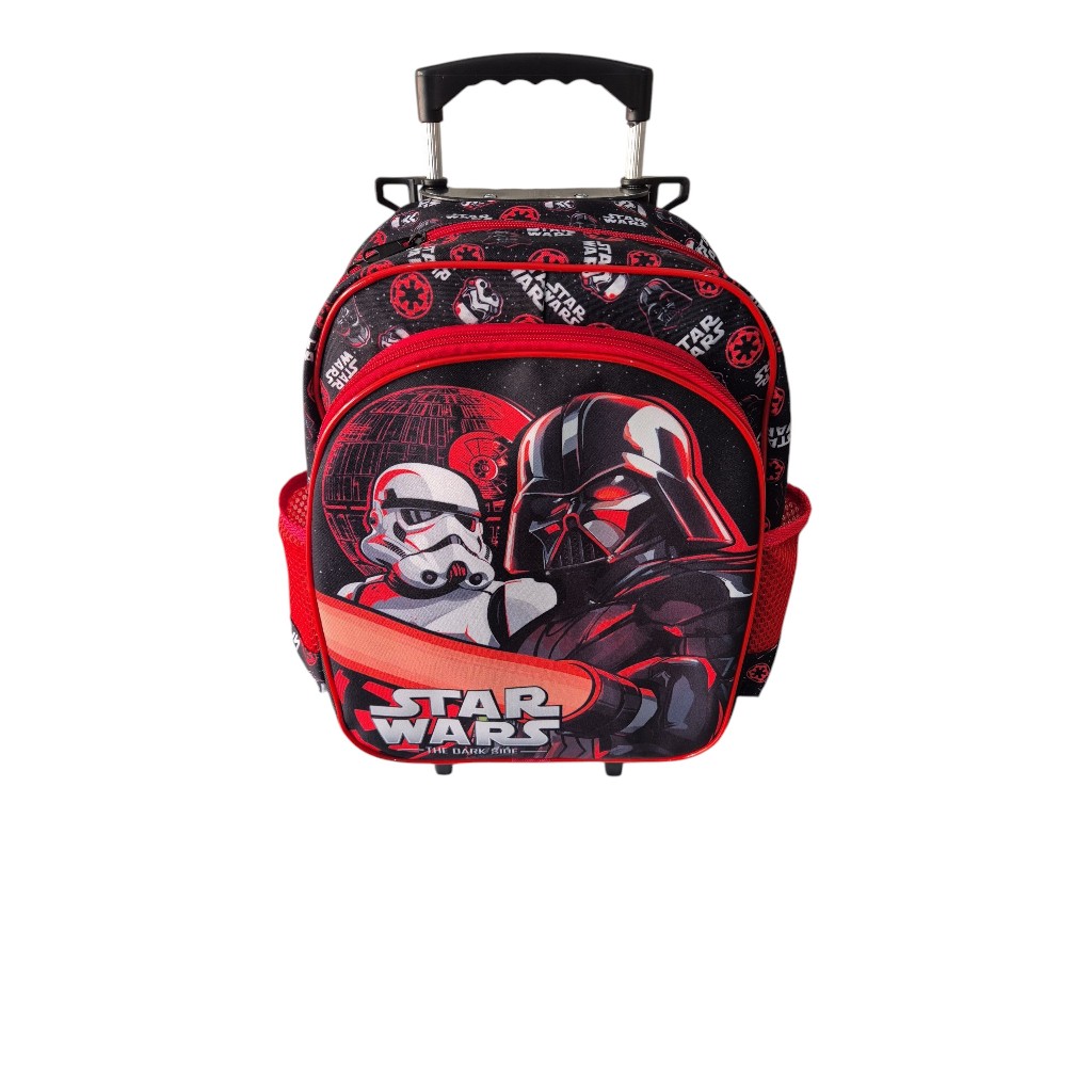 Mochila Escolar Star Wars Darth Vader Rodinha G Infantil