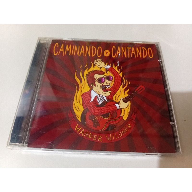 CD Wander wildner caminando y cantando ótimo estado mídia e capa