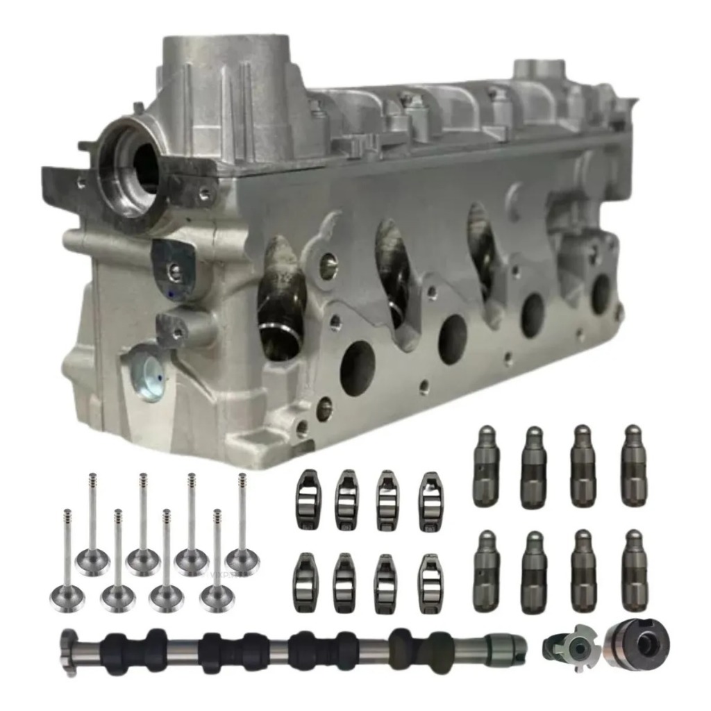 Cabeçote Com Válvulas C/ Eixo Fox Voyage 1.6 8v P/ Montagem