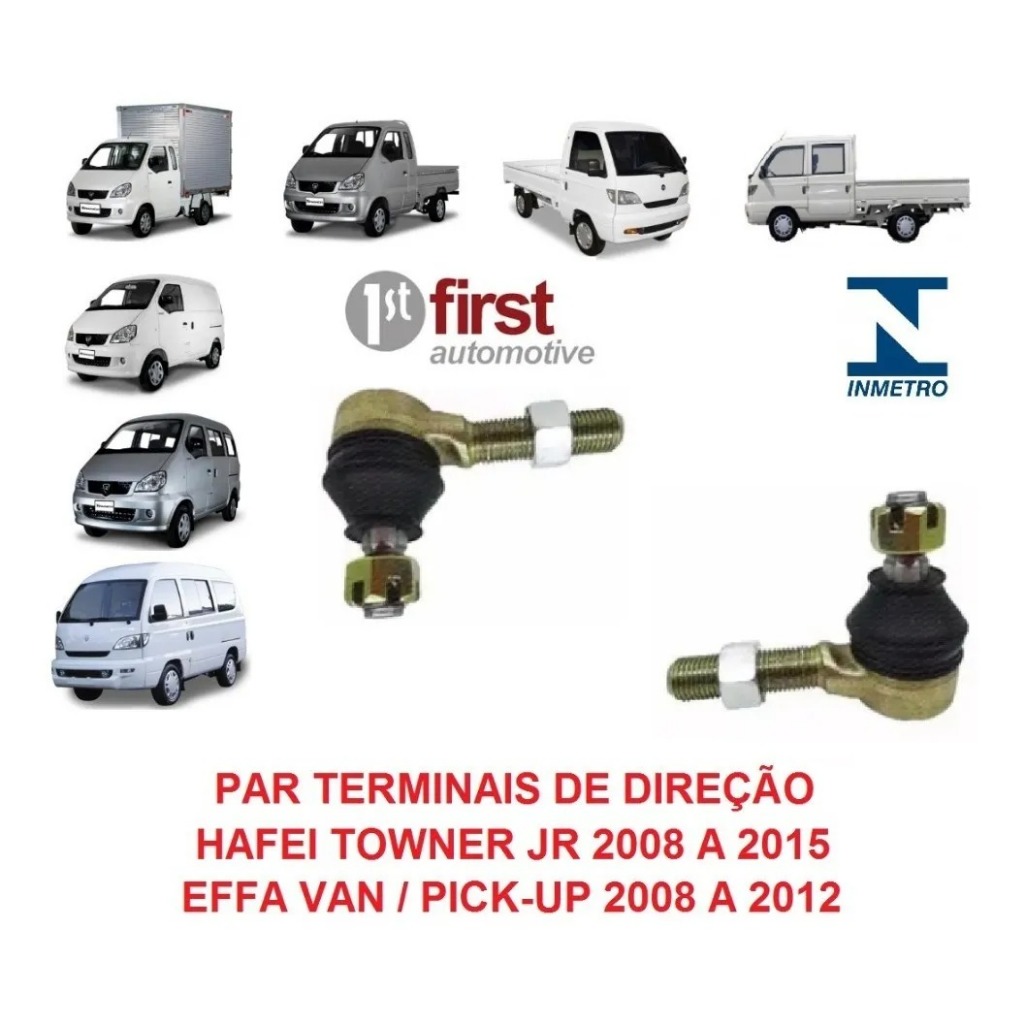 Par 2 Terminal Direção Towner Jr Chana Effa Start Rely Pickup