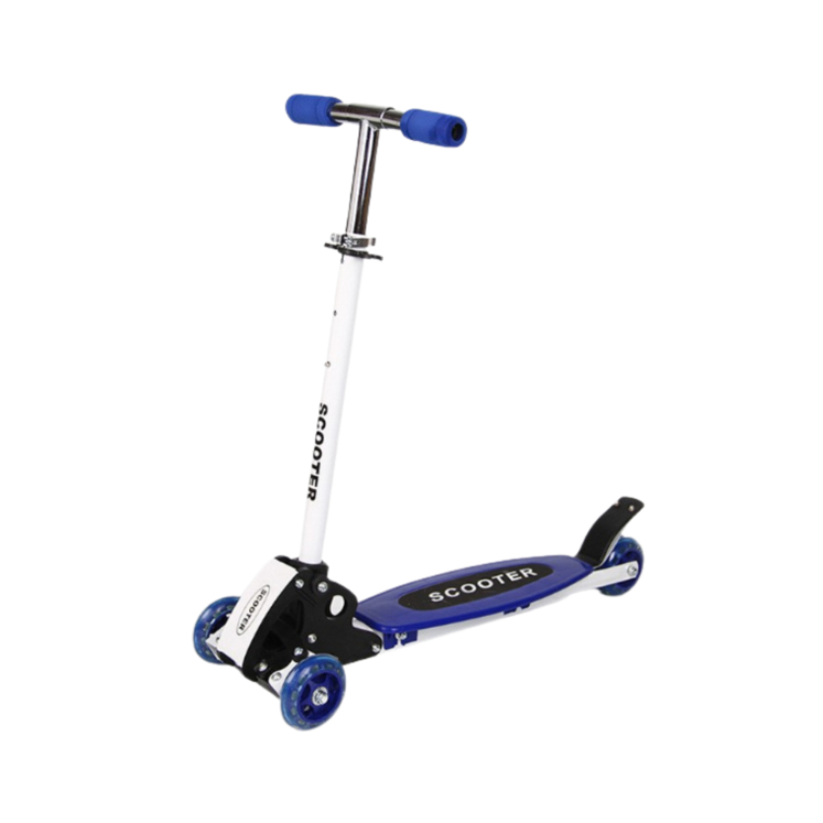 Scooter Para Crianças Dobrável Patinete Infantil com 3 Rodas