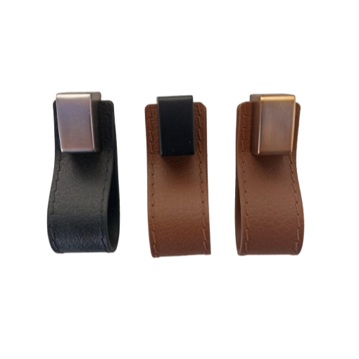 Puxador de Couro Preto: Onde Comprar | BuscaProdutos