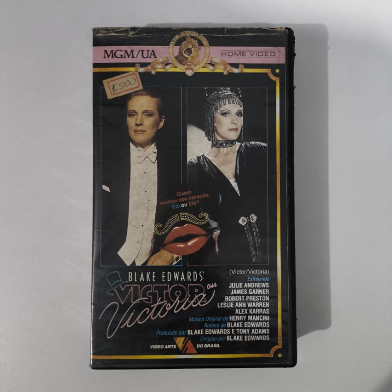 Vhs - Black Edwards' ou Victor/Victoria - Original