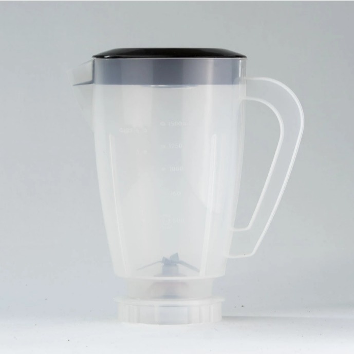 9223 Copo Jarra Compatível com Liquidificador Philips Walita ProBlend 6 RI2134 RI2135 RI2136 RI2137 800W-Tampa Preta