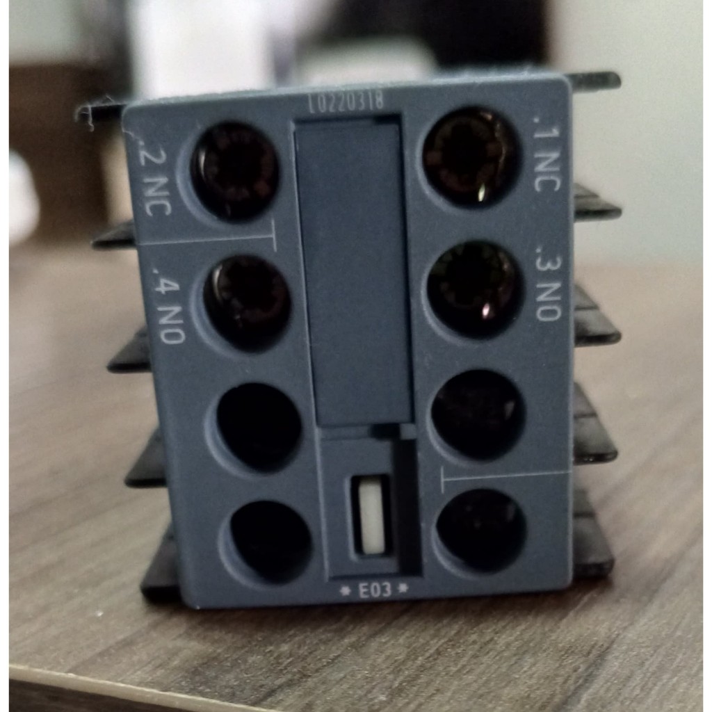 BLOCO DE CONTATO SIEMENS 1NA+1NF