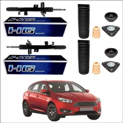 PAR AMORTECEDOR DIANTEIRO FOCUS 2014 A 2019 NAKATA + KIT