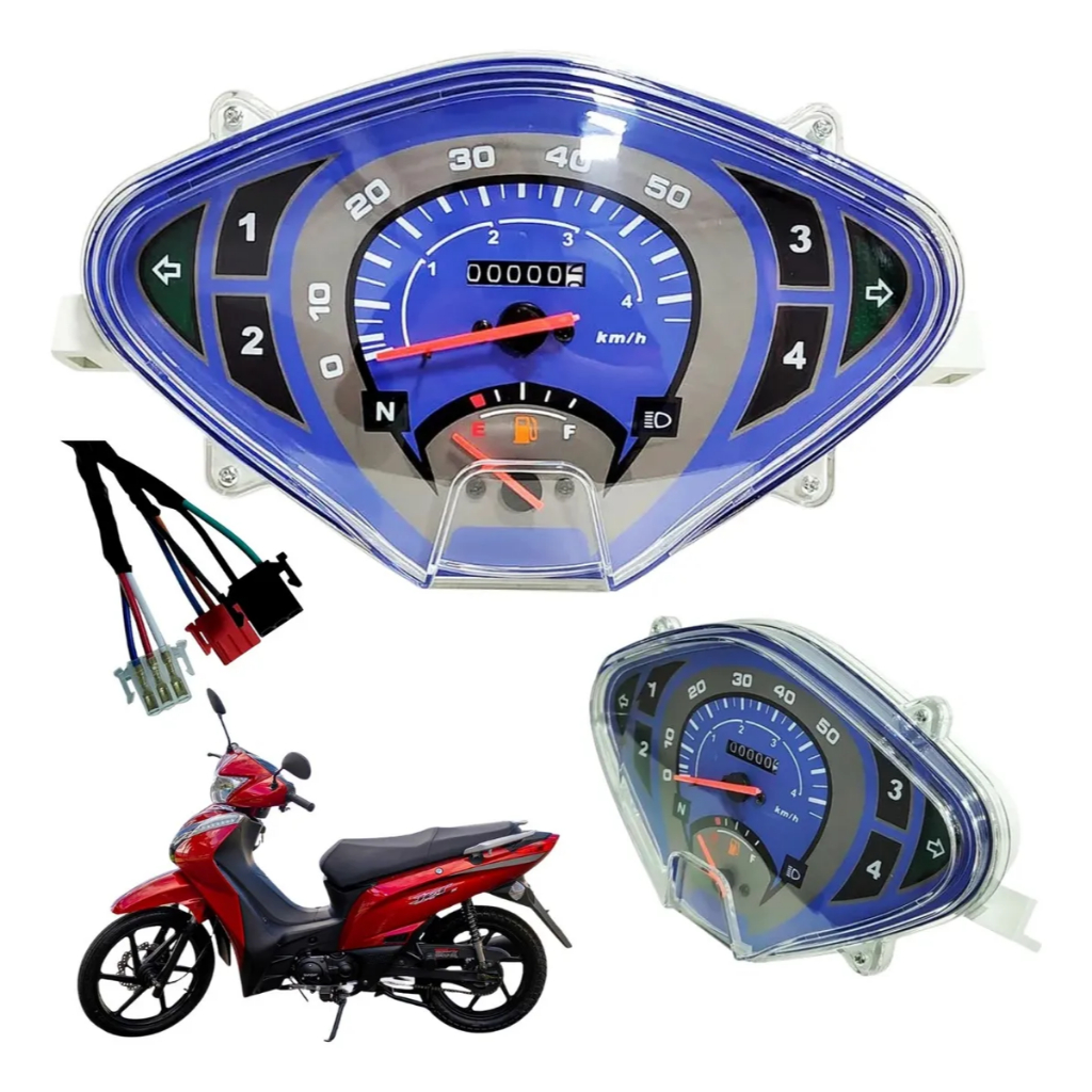 Painel Completo Shineray Jet 50 Cilindrada Com Chicote Novo em Oferta na Shopee