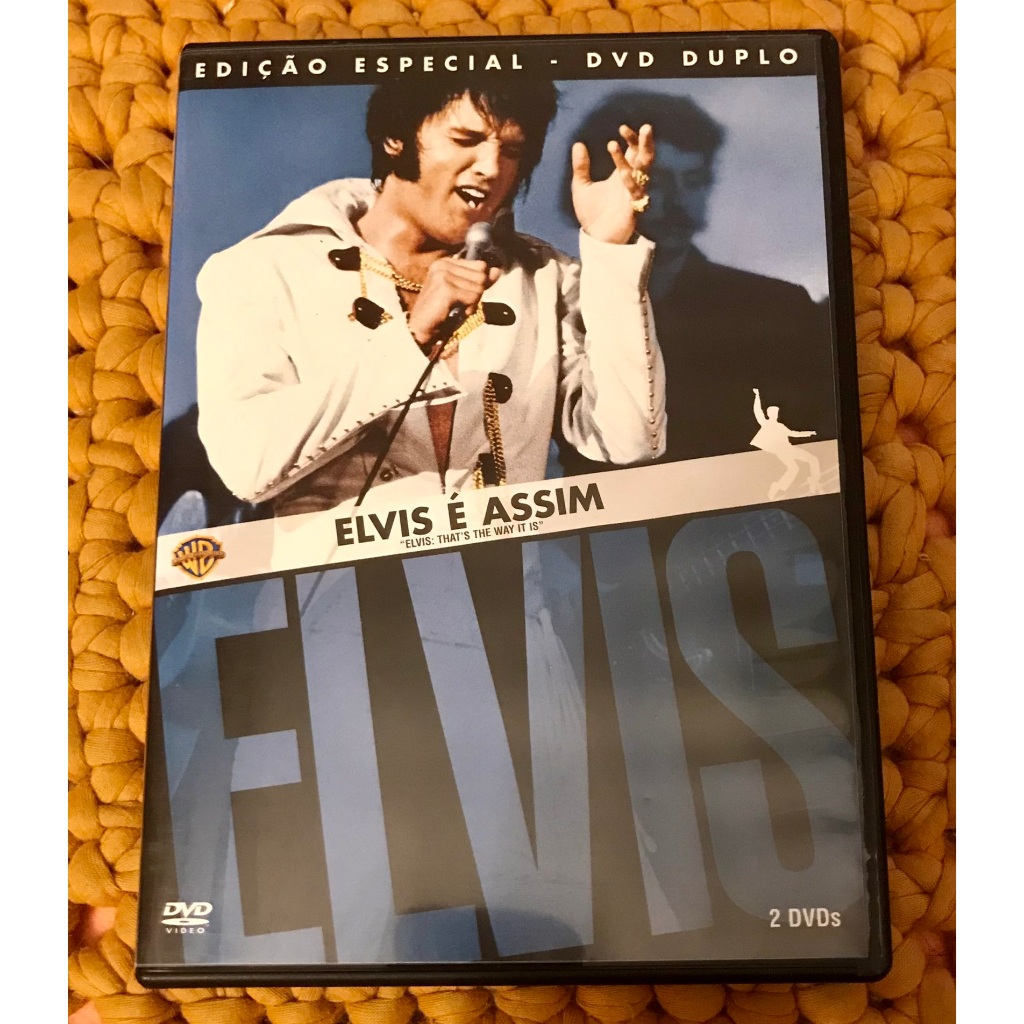 Dvd Elvis é Assim ( Elvis: That's the Way It Is , 1970 ) - Duplo - Original