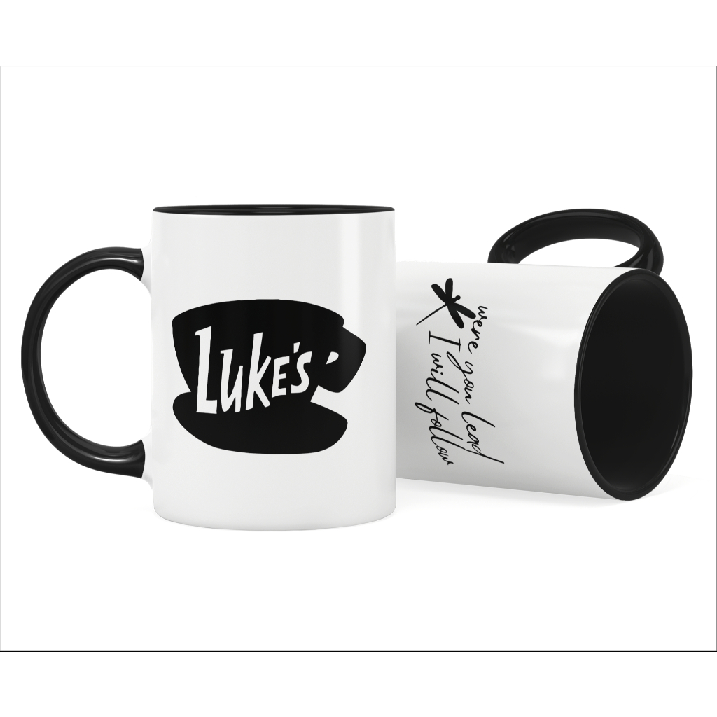 Caneca Gilmore Girls - Were you lead I will follow