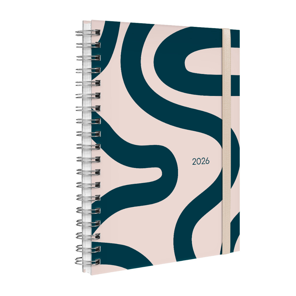 Agenda 2026 Planner Semanal Plus Urban Flow Gestual Cores em Oferta na Shopee