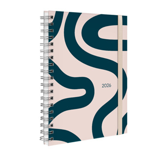 Agenda 2026 Planner Semanal Plus Urban Flow Gestual Cores em Oferta na Shopee