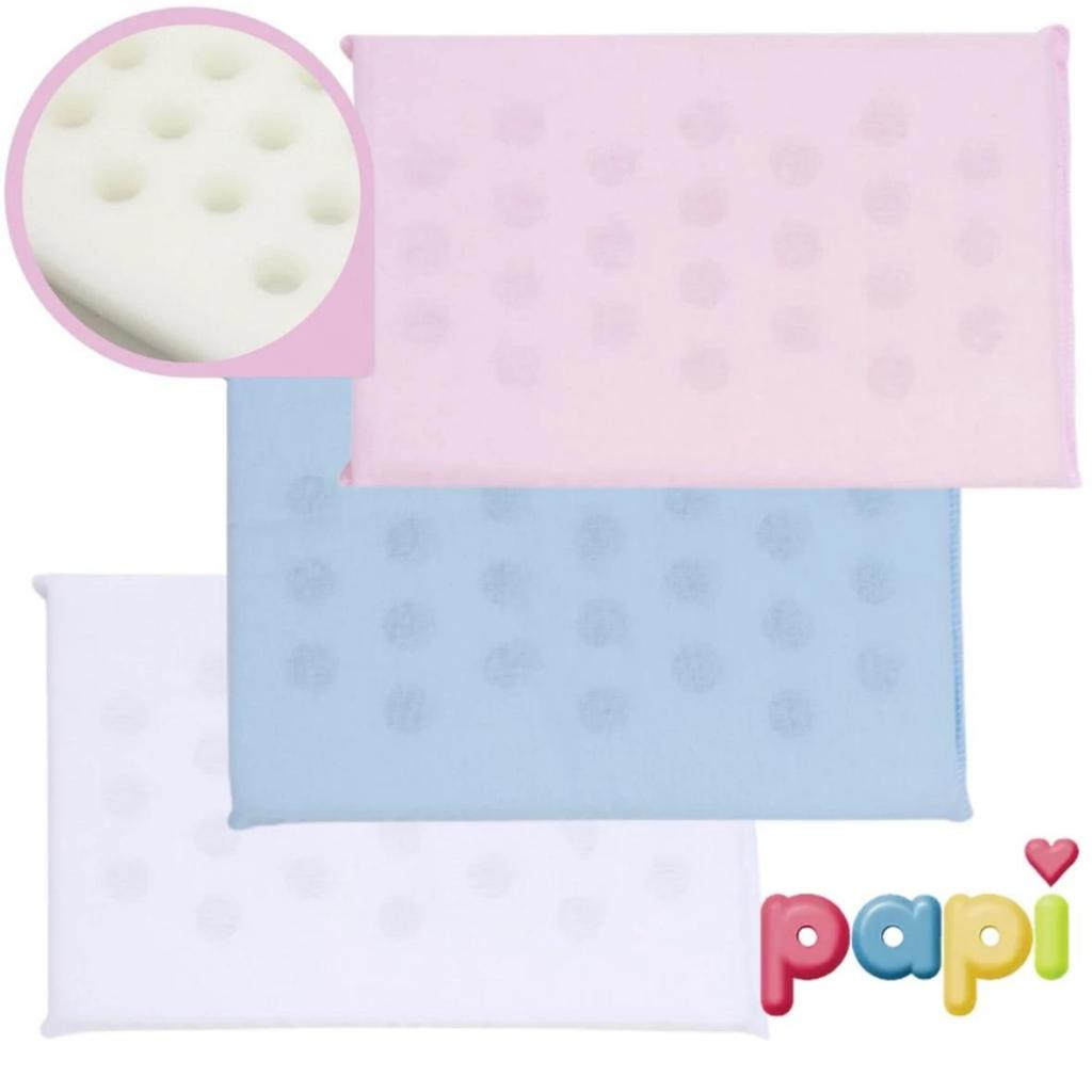 TRAVESSEIRO BEBÊ ANTISSUFOCANTE ANTIALÉRGICO ANTI-REFLUXO RESPIRÁVEL C/ FUROS - 29CMX19CMX3CM