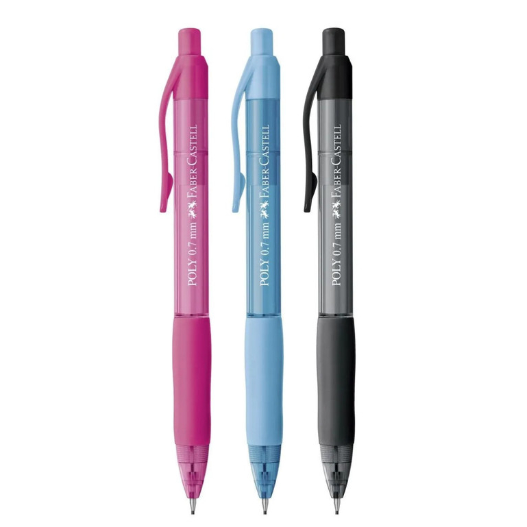 Lapiseira Poly 0.7mm e 0.5mm - Faber-Castell