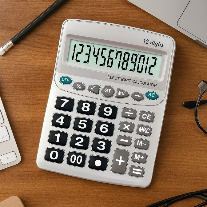 Calculadora Eletrônica Grande 12 Dígitos XH-1048-12