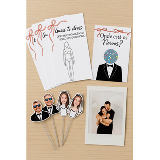 kit 50 itens para despedida de solteira/ chá bar/ chá lingerie em Oferta na Shopee