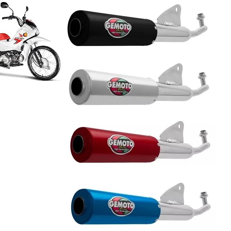 ESCAPE GEMOTO RACING FLORIPA POP 110 2025 (ADAPTAÇÃO)