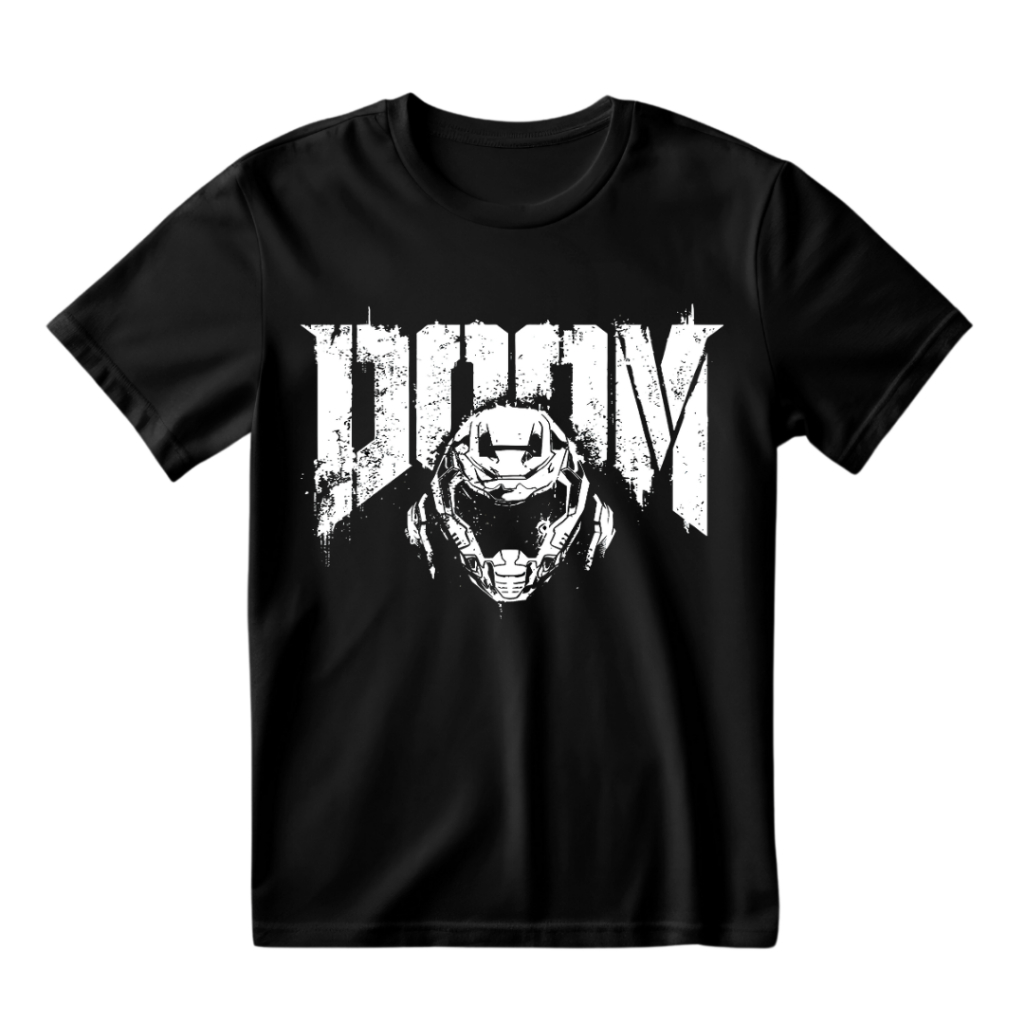 Linda Camisa Camiseta Doom / Camisa gamer / Doomslayer / The Dark Ages Premium Envio Imediato