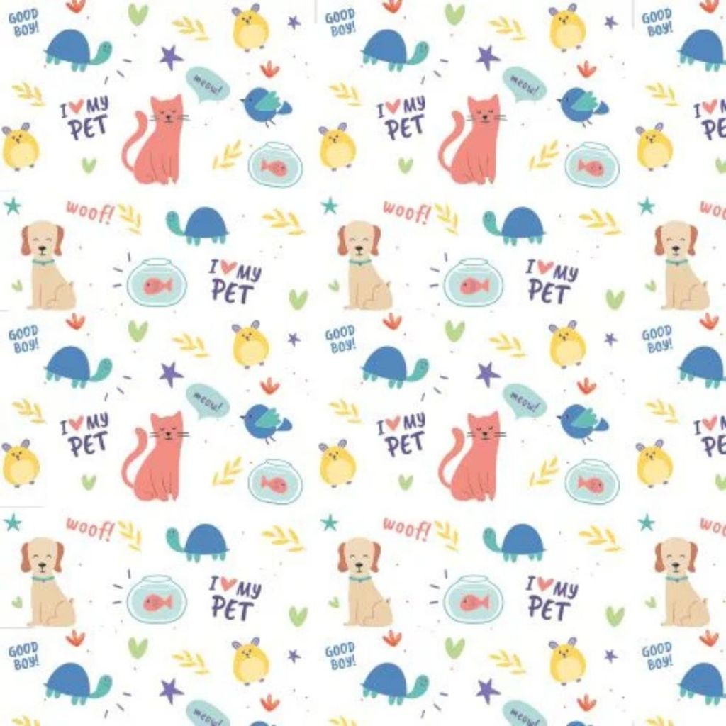 Papel Adesivo Contact I Love My Pet