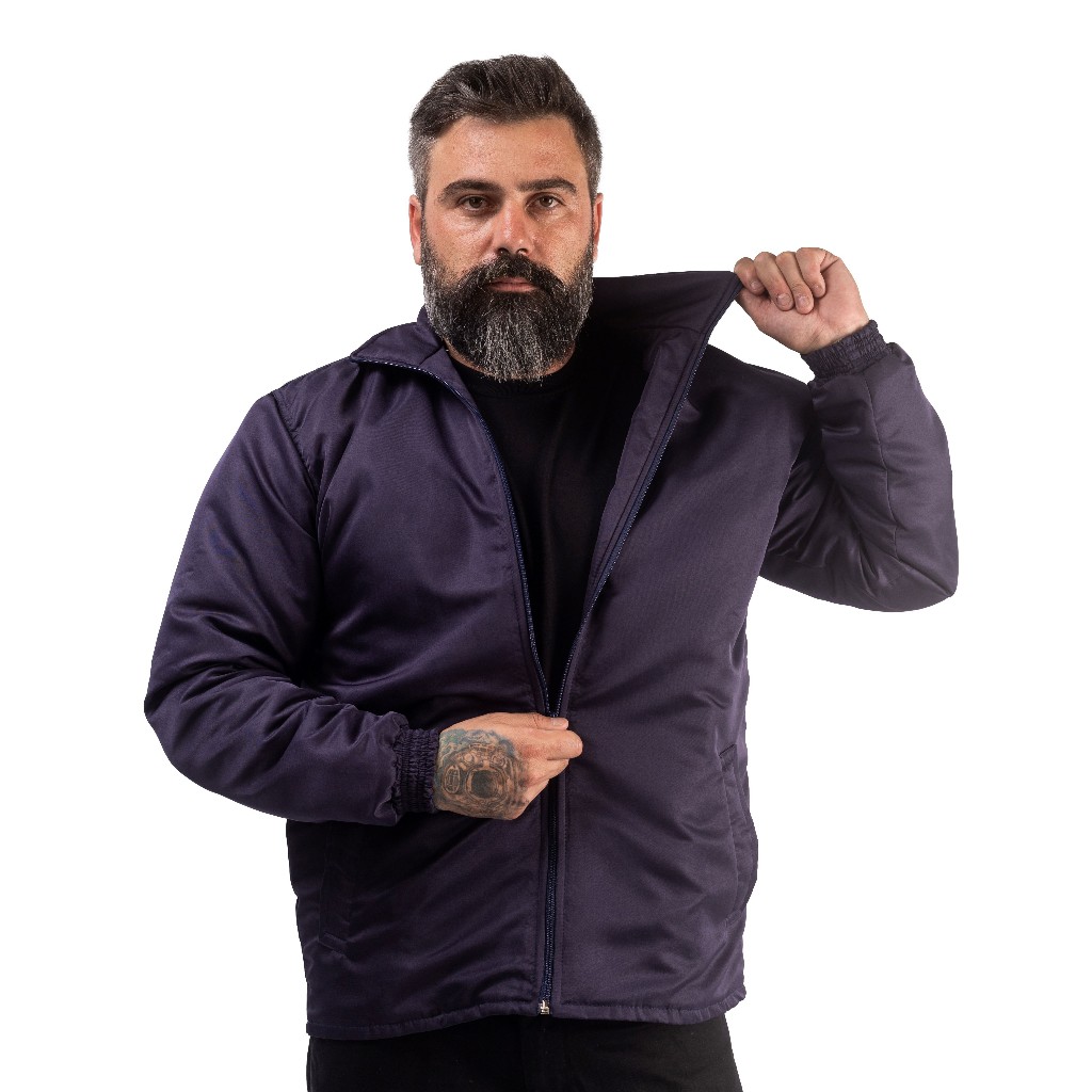 Jaqueta em Microfibra Acolchoada Para Uniformes