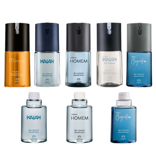 Deo Corporal Desodorante Masculino 100ml - Natura Essencial, Kaiak, Homem e Biografia