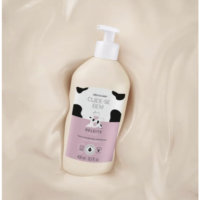 Loção Desodorante Hidratante Corporal Cuide-se Bem Deleite 400ml