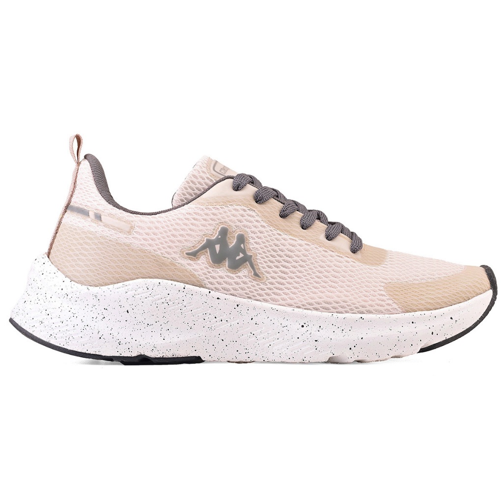 Tênis Kappa Sparta Masculino Feminino Original Bege Grafite Confortável Academia Corrida - Sports & Outdoors