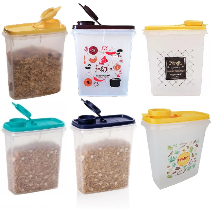 Tupperware Porta Cereal Farofa Batata Palha
