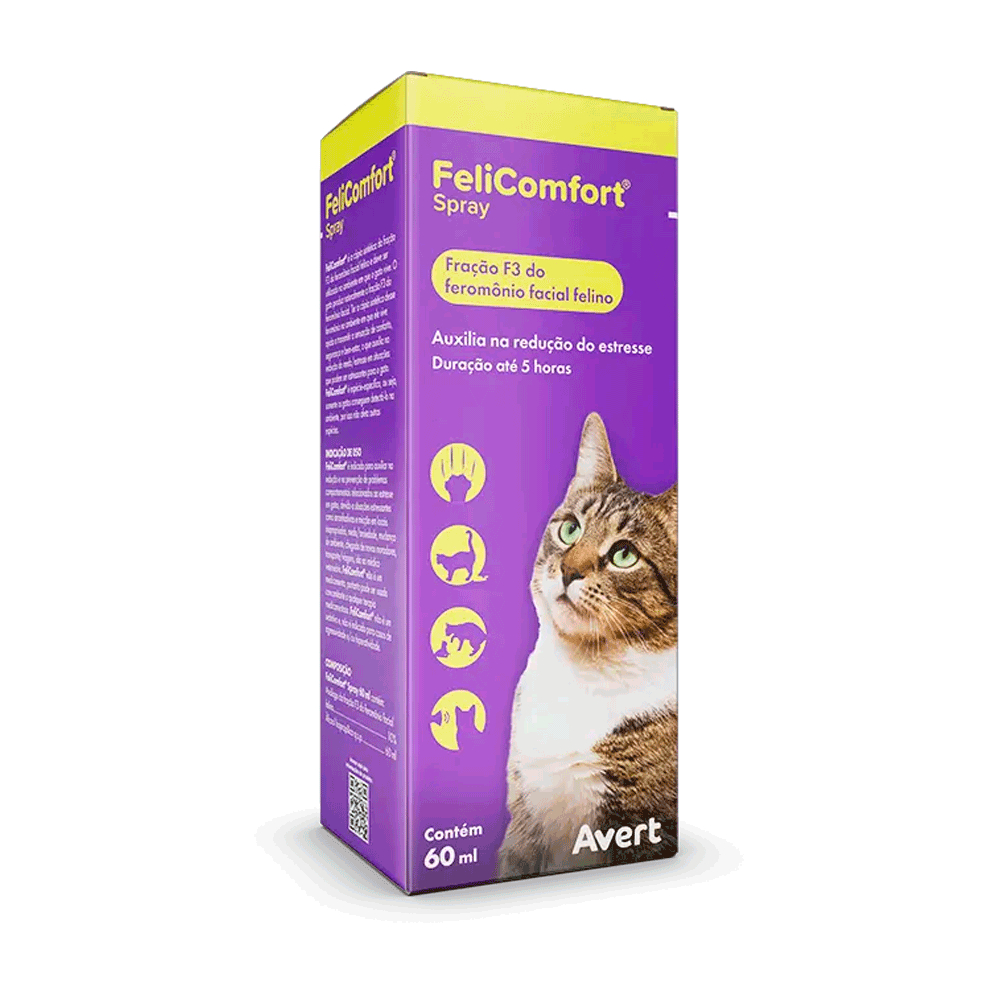 FeliComfort Feromônio Felino Spray 30ml Avert em Oferta na Shopee