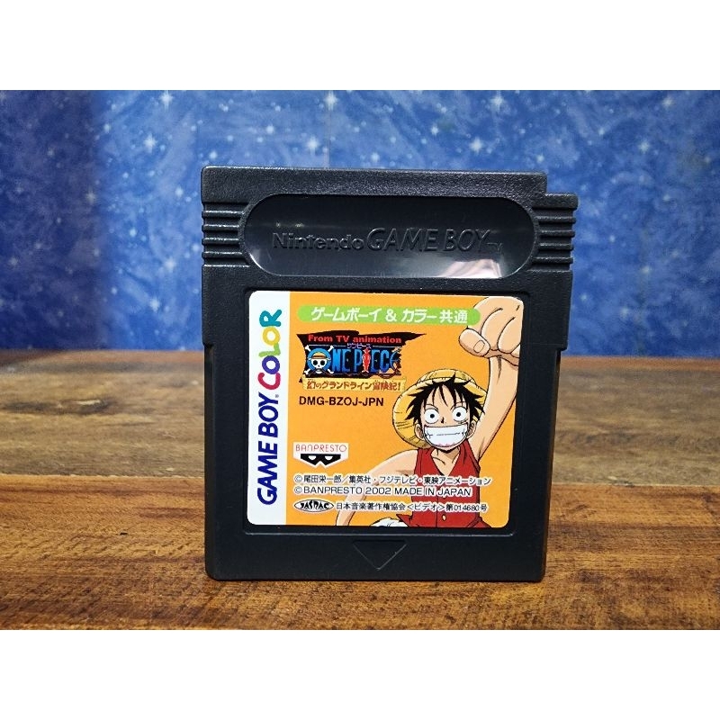 Jogo - One Piece: Maboroshi no Grand Line - Nintendo Gameboy Color