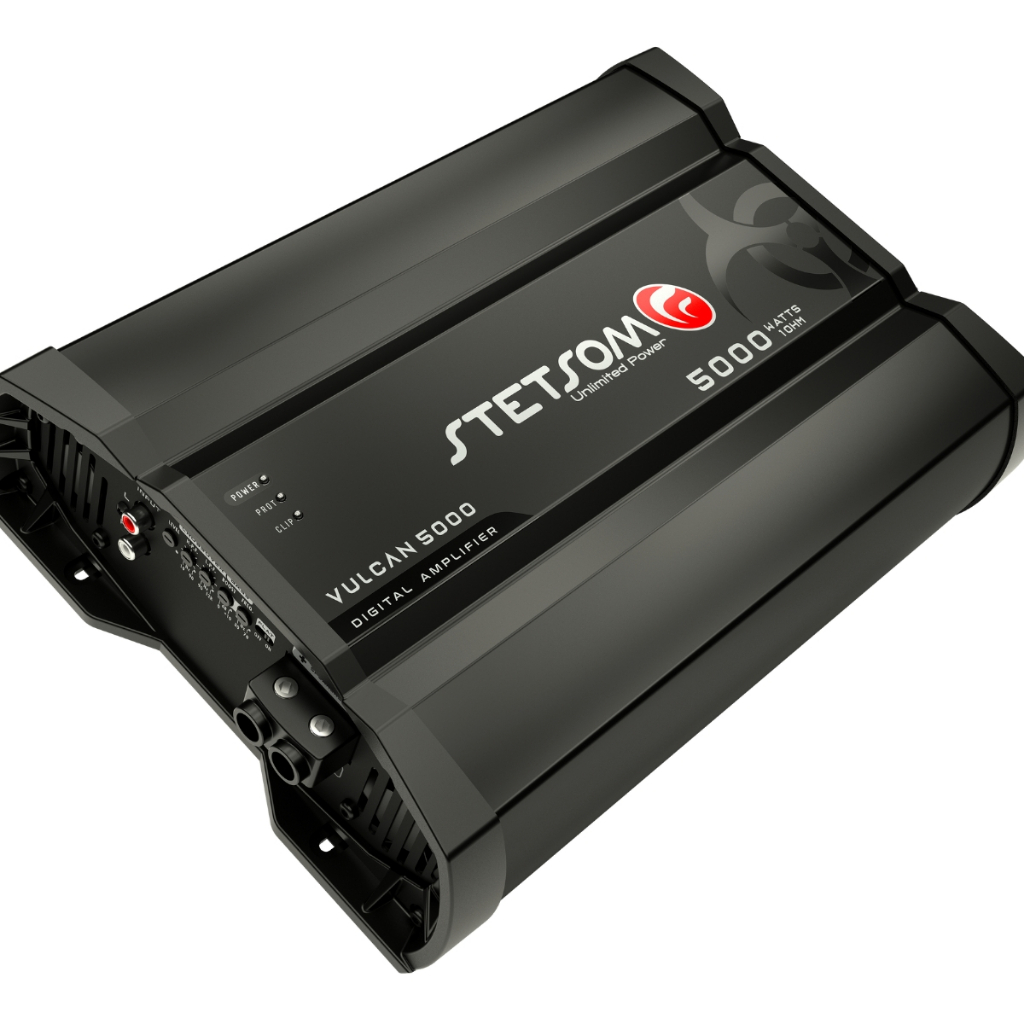 Módulo Amplificador Stetsom Vulcan 5000 1 Canal 5000W RMS 2 Ohms Potência
