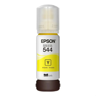 Refil Tinta Original Impressora Epson T544 Amarelo L 3110 L3210 L3150 L3250 T544 em Oferta na Shopee
