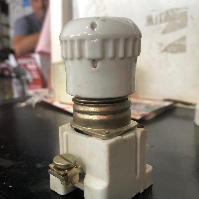 Base Diazed DII 25A Fixação Rápida WEG + Fusível Diazed GL/GG Retardado 20A 500v