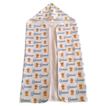 Toalha de Banho Personalizada para bebê, higiene bebê, enxoval, saída maternidade, chá de bebê