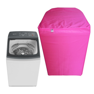 Capa para Máquina de Lavar Brastemp 16kg 17kg 18kg Capa Impermeável com Zíper em Oferta na Shopee
