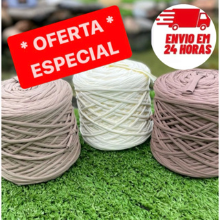 Fio Residual De Malha Com Lycra 900 gramas - Crochê em Oferta na Shopee