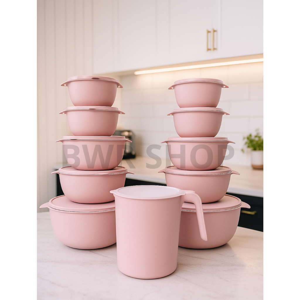 Kit Potes 10 Bowl + Jarra Cozinha Saladeira Pote Marmitas