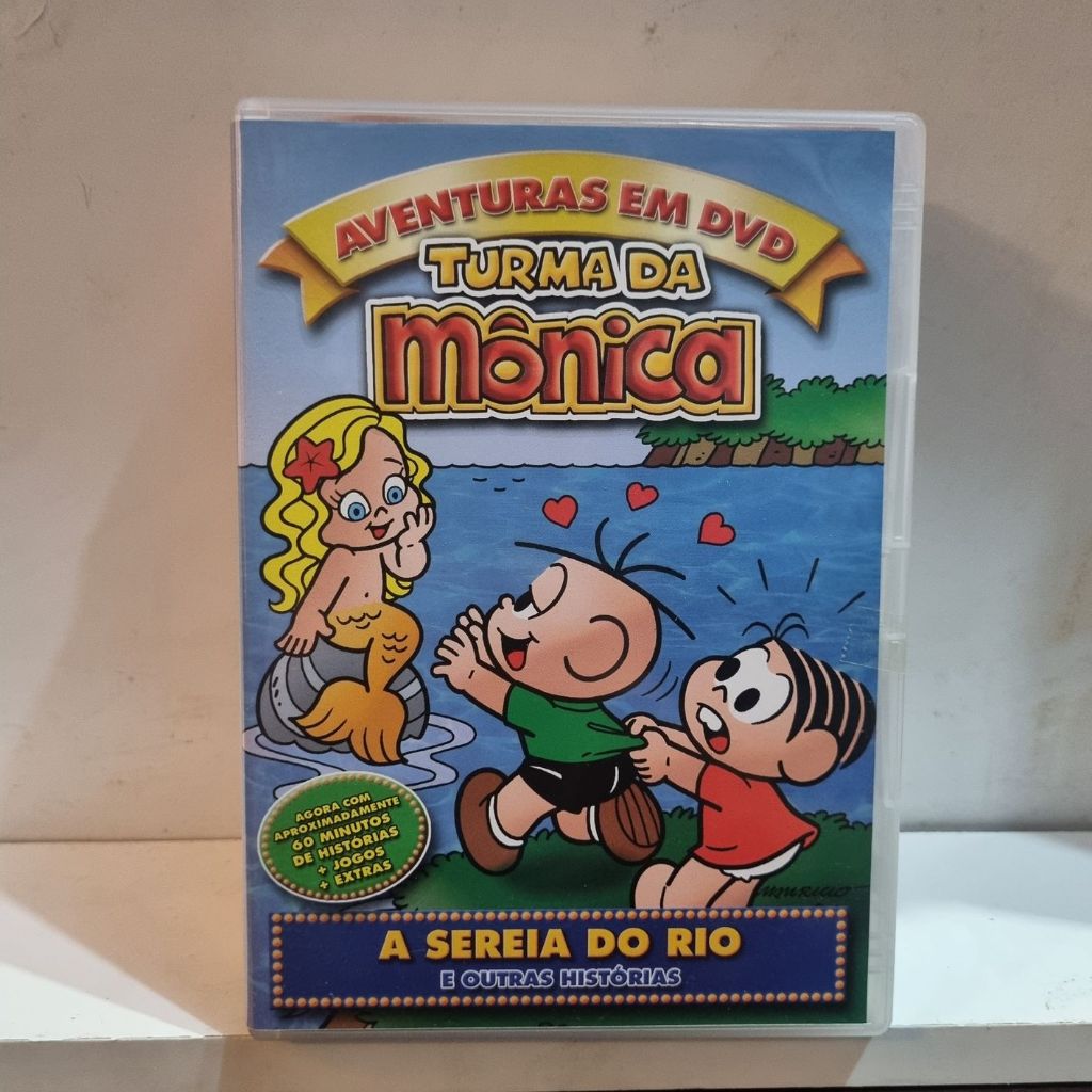DVD Original - Turma da Mônica: A Sereia do Rio