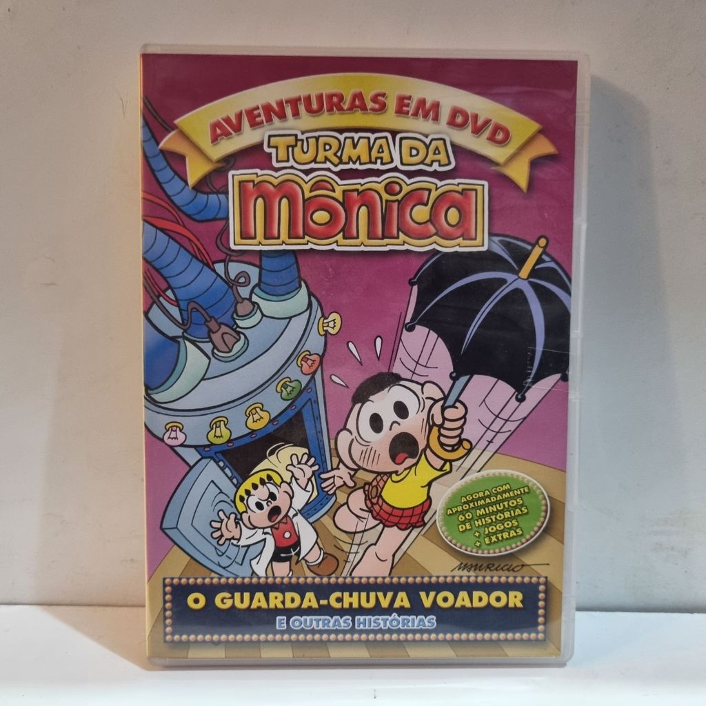 DVD Original - Turma da Mônica: O Guarda-Chuva voador
